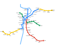 Prague metro plan 2002 floods.png