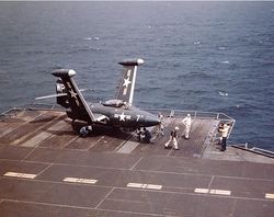 Grumman F9F-2 Panther-1950 aboard CVB-42.jpg