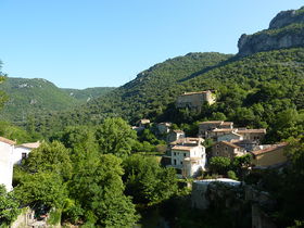 238 Gorges de la Vis Village de Gorniès.JPG