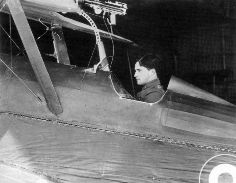 Soubor:Albert Ball SE5a cockpit.jpg