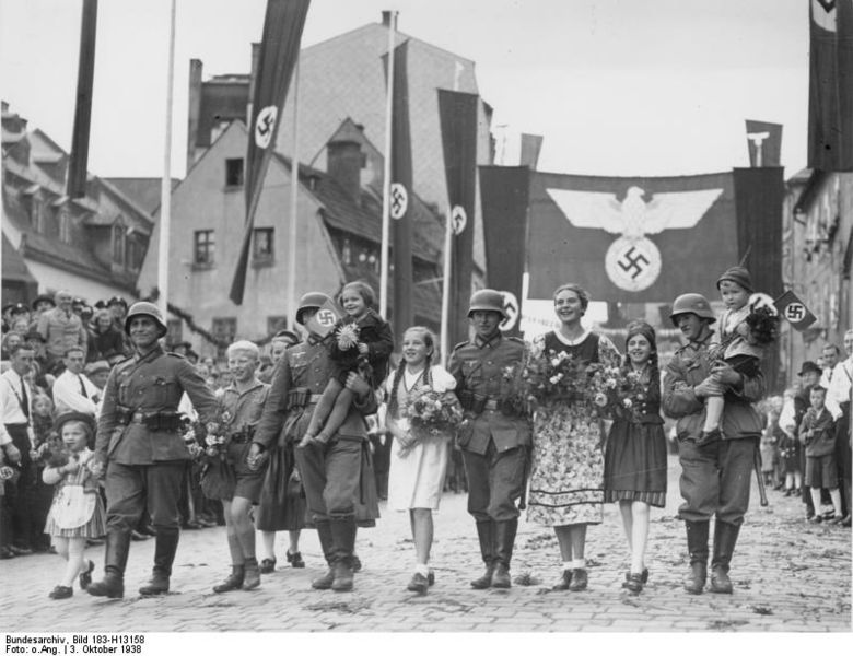 Soubor:Bundesarchiv Bild 183-H13158, Anschluss sudetendeutscher Gebiete.jpg