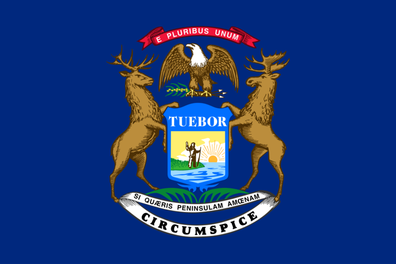 Soubor:Flag of Michigan.png