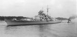 "Bismarck was the first of two Bismarck-class battleships built for Nazi Germany's Kriegsmarine."